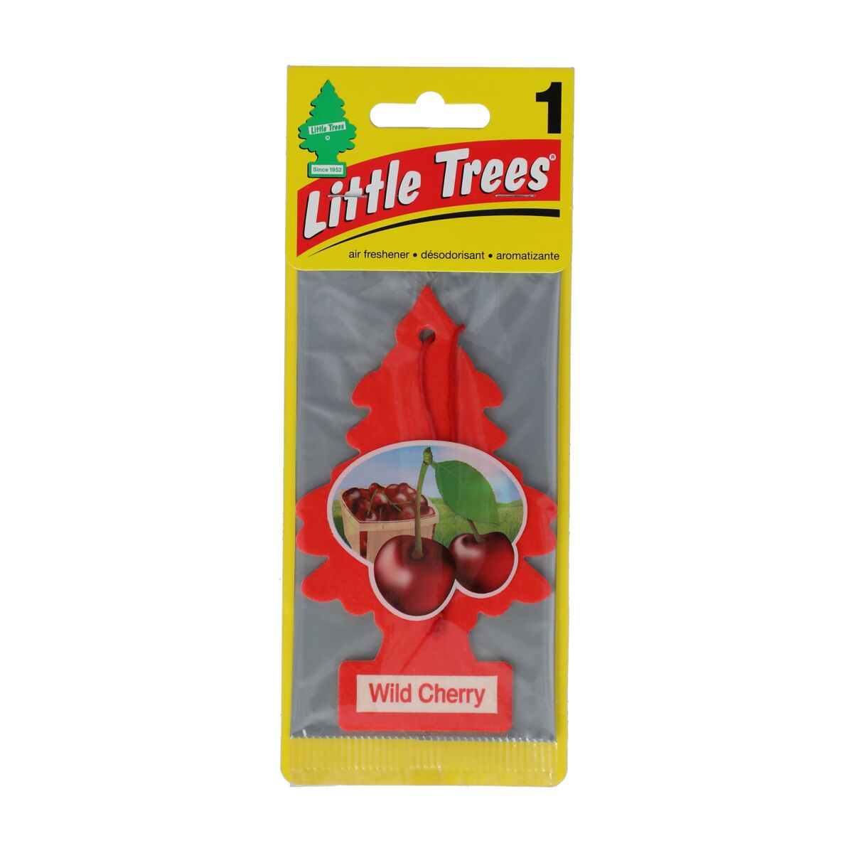 Little Trees 3Piece Wild Cherry Air Freshener Hang Card LITTLE TREES